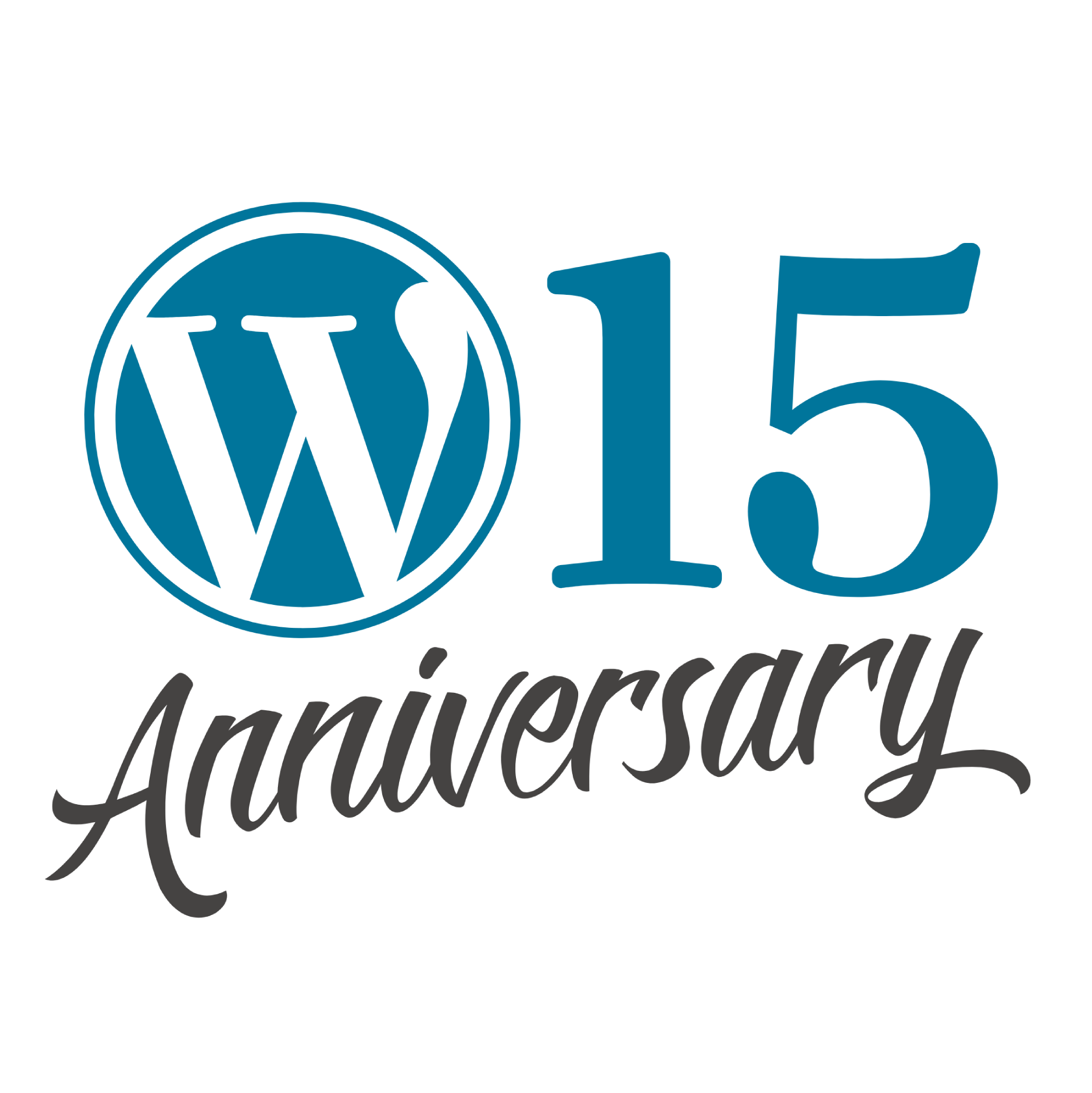 WP15 – WordPress turns 15 on May 27, 2018
